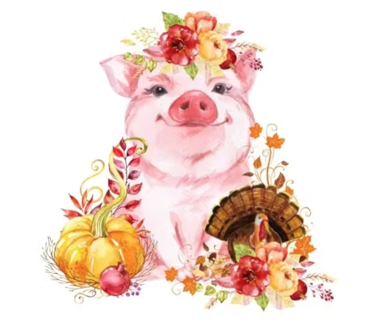 Perfect Pig Thanksgiving